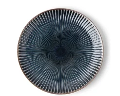 MIYA Company Aiya Navy 9.25" Plate Discount