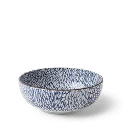MIYA Company Aizome Mums 6" Bowl Hot