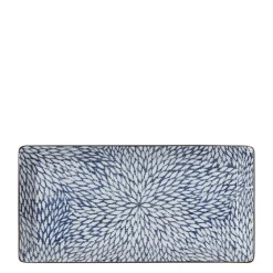 MIYA Company Aizome Mums Rectangle Plate New