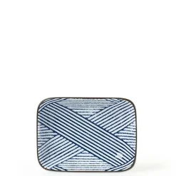 MIYA Company Aizome Shima Sauce Dish Outlet