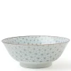 MIYA Company Asanoha Colors 7.25" Bowl - Gray New