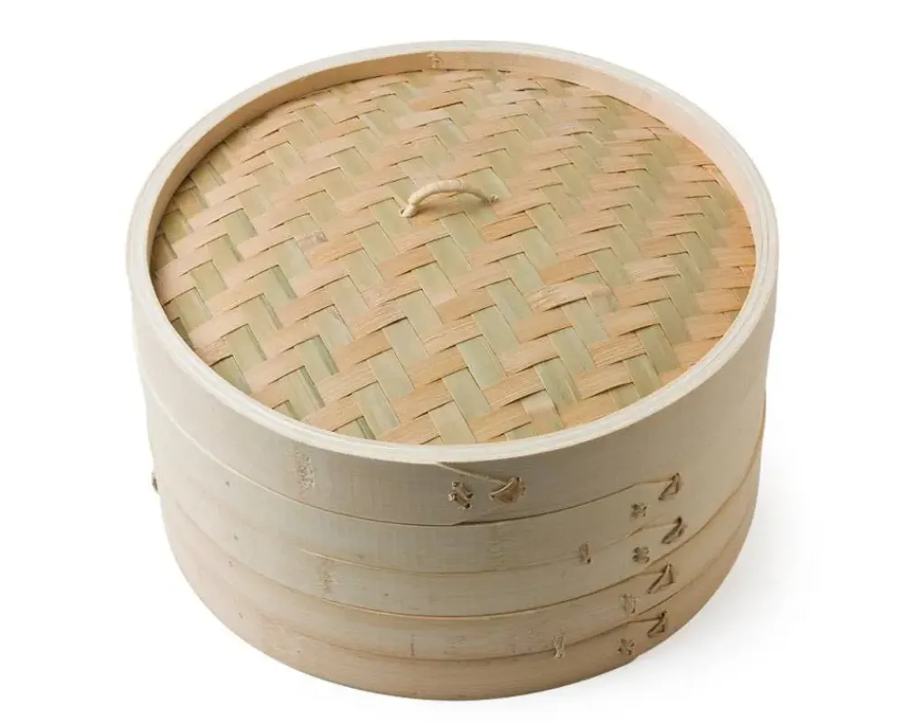 MIYA Company Bamboo Steamer Set 12" Best