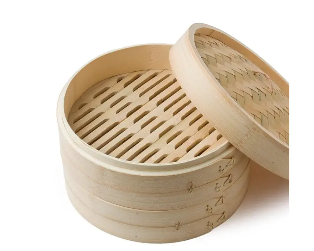 MIYA Company Bamboo Steamer Set 10" Best