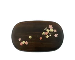 MIYA Company Bento Set Woodgrain Sakura Blossom Online