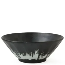MIYA Company Bincho Black 7.75" Noodle Bowl Hot