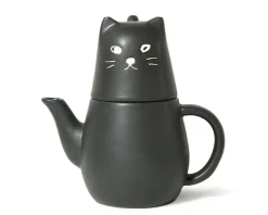 MIYA Company Black Cat Tea Set Hot