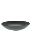 MIYA Company Black Cosmos Bowl Oval 10" Clearance
