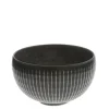 MIYA Company Black Cosmos Horsetails Bowl 5-3/8" Best