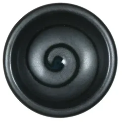 MIYA Company Black Swirl 3" Sauce Dish Outlet
