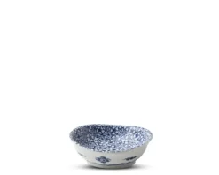 MIYA Company Blue & White Floral 3.75" Sauce Dish New