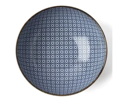 MIYA Company Blue & White Mosaic 8.25