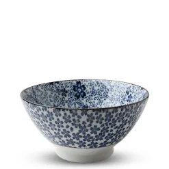 MIYA Company Blue & White Sakura 7" Noodle Bowl Best