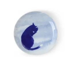 MIYA Company Blue Cat Grooming Plate Online