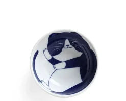 MIYA Company Blue Cats Rice Bowl New