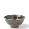 MIYA Company Blue Sand Crackle Bowl 6-1/4" Discount
