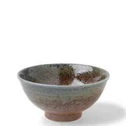 MIYA Company Blue Sand Crackle Bowl 6-1/4" Discount