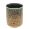 MIYA Company Blue Sand Crackle Tea Cup Sale