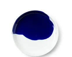 MIYA Company Blue Splash 6.25" Plate Discount
