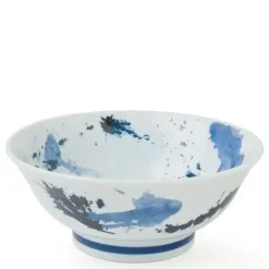 MIYA Company Blue Sumi 8.5" Noodle Bowl Outlet