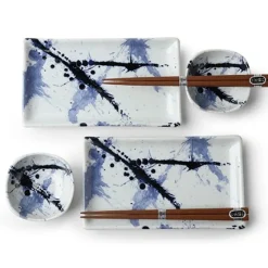 MIYA Company Blue Sumi Sushi Set Best