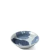 MIYA Company Blue Textile Petals Sauce Dish Best