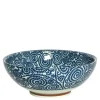 MIYA Company Blue Vines 8.25" Bowl Online