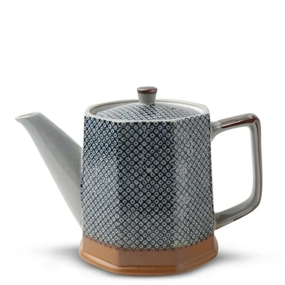 MIYA Company Blue Vintage Dots Tea Pot Online