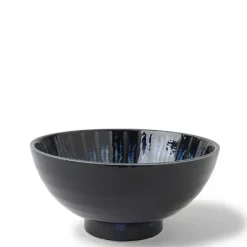 MIYA Company Bowl Focus Lapis Floral 7-3/4" Sale