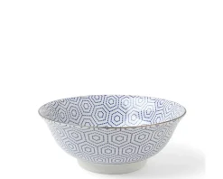 MIYA Company Bowl Indigo Tortoise Shell Ramen Clearance