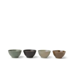 MIYA Company Bowl Set Pacific Forest Matte 4-5/8