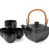 MIYA Company Calligraphy Black Tea Set Clearance