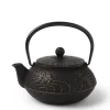 MIYA Company Cast Iron Teapot Black Goldfish Sale
