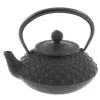 MIYA Company Cast Iron Teapot Flat Hailstone 0.35L Hot
