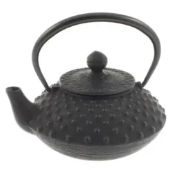MIYA Company Cast Iron Teapot Flat Hailstone 0.35L Hot