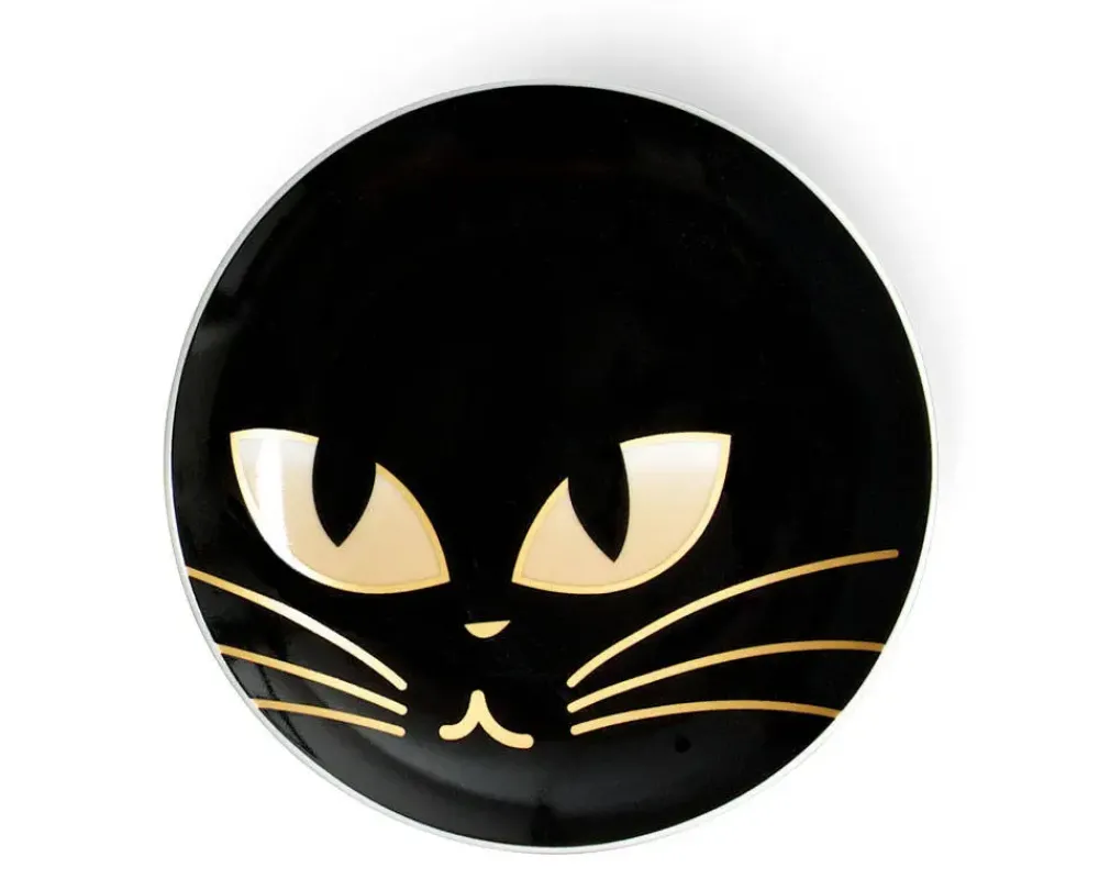 MIYA Company Cat Eyes 6.5" Dessert Plate Set Discount