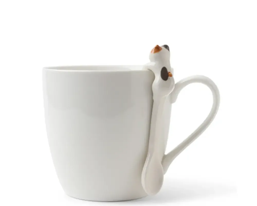 MIYA Company Cat Hanging Spoon - White Outlet