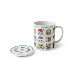 MIYA Company Cats In Hats Mug With Lid