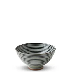 MIYA Company Celadon Stripes 4.5" Rice Bowl Outlet