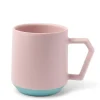 MIYA Company Chips 12 Oz. Mug Pastel Pink Discount