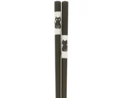 MIYA Company Chopsticks Black Sitting Kitty Discount
