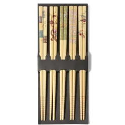 MIYA Company Chopsticks Set Bamboo Seasons Best