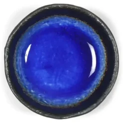 MIYA Company Cobalt Blue 3.25" Round Dish Sale