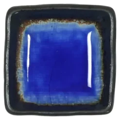 MIYA Company Cobalt Blue 3" Sq. Sauce Dish Best