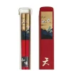 MIYA Company Cranes Chopsticks With Case - Red Hot