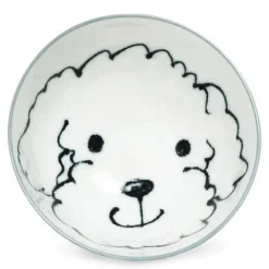 MIYA Company Dog Days 4.5" Rice Bowl - Poodle Best