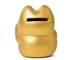 MIYA Company Feng Shui Fortune Cat Bank - Gold