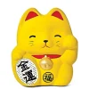 MIYA Company Feng Shui Fortune Cat Bank - Yellow Clearance