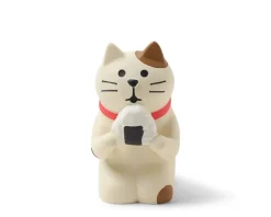 MIYA Company Figurine Cat With Omusubi Discount