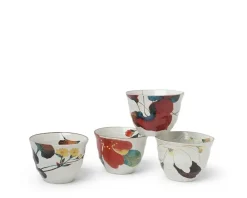 MIYA Company Floral Fall 7 Oz. Teacup Set Clearance