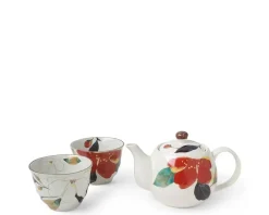 MIYA Company Floral Fall Tea Set